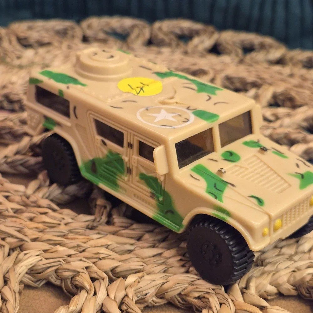 ✅Matchbox Military Humvee Hummer Vehicle Camouflage Army Toy Car Action #️⃣41